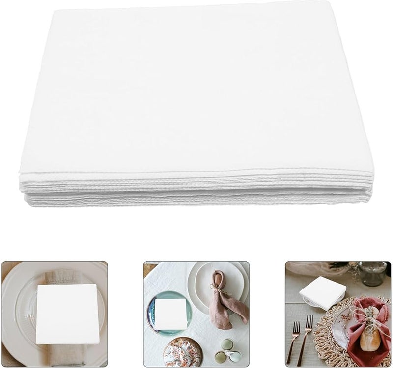 NOLITOY 80 حزمة مناديل ورقية يمكن التخلص منها سميكة لحفلات العشاء والأعراس والفعاليات - Image 2